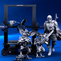 Anycubic Vyper 3D Printer + The Mandalorian + Evil Gremlins