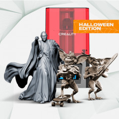 Creality Resin 3D Printer + Evil Gremlins + Lord Voldemort