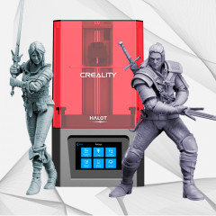 Creality Resin 3D Printer + Witcher + Ciri