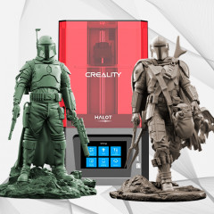 Creality Resin 3D Printer + The Mandalorian + Boba Fett 2022