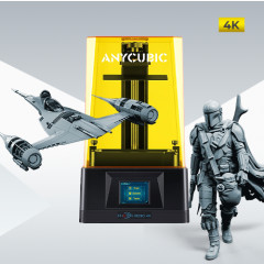 Anycubic Mono 4K 3D Printer + Mandalorian + The Mandalorian's N-1 Starfighter 
