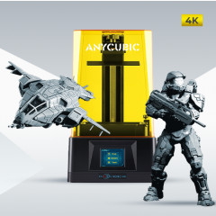 Anycubic Mono 4K 3D Printer + Master Chief + D77 Pelican