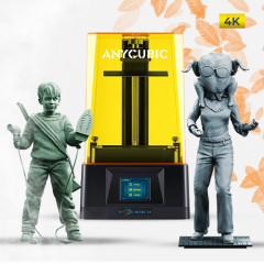 Anycubic Mono 4K 3D Printer + Kevin + Monica