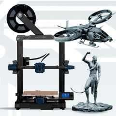 Anycubic Kobra Go 3D Printer + Jake Sully + Aerospatiale SA-2 Samson