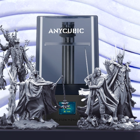Anycubic Photon Mono 2 3D Printer + Sauron + Aragorn + Lord Nazgul + Treebeard