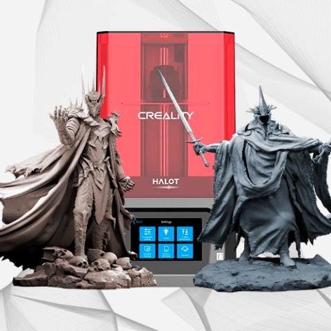 Creality Resin 3D Printer + Sauron + Nazgul