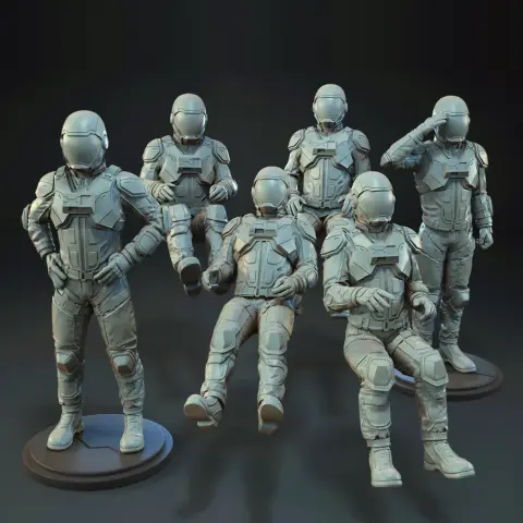 Universal Pilot Pack 3D Printer Files | Assembly