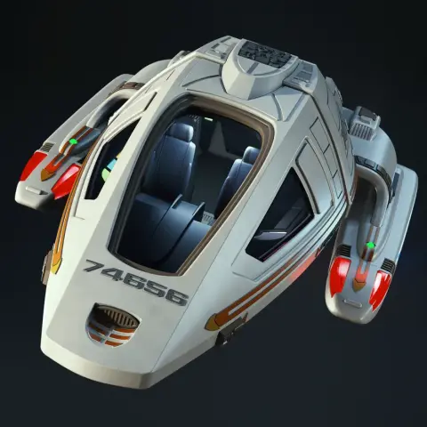 Type-9 Shuttlecraft 3D Printer Files | Assembly