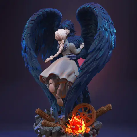 Howl & Sophie 3D Printer Files | Assembly