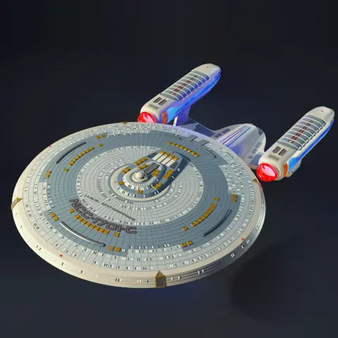 USS Enterprise NCC-1701-C 3D Printer Files | Assembly