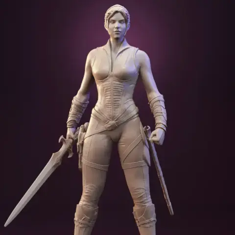 Teela Masters of the Universe 3D Printer Files | Assembly