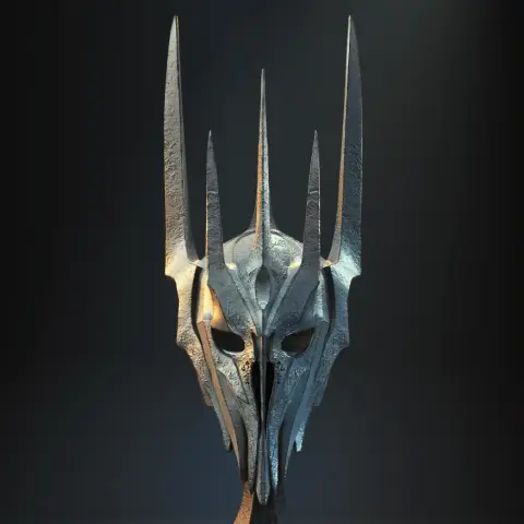 Sauron Helmet 3D Printer Files | Assembly